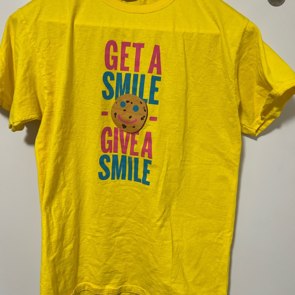 Tim Horton’s Yellow Smile Cookie T-Shirt